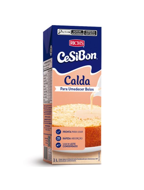 Calda Sabor Leite Condensado CeSiBon 1L - Richs