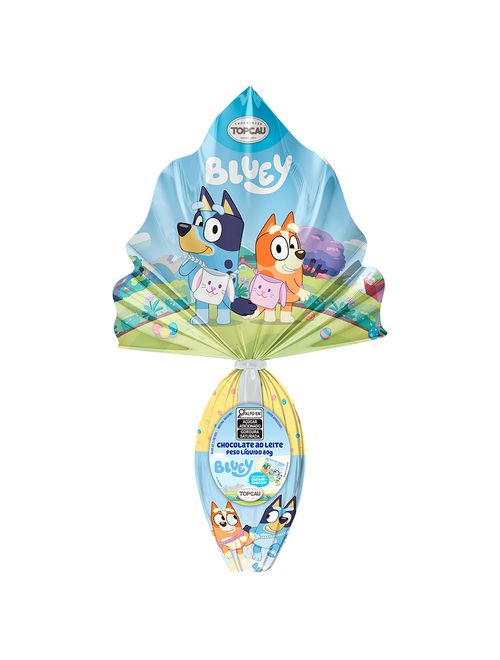 Ovo de Páscoa Bluey Quebra-Cabeça 80g - Top Cau