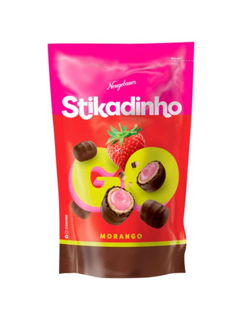 Confeito Wafer Chocolate Stikadinho Go 120g - Neugebauer