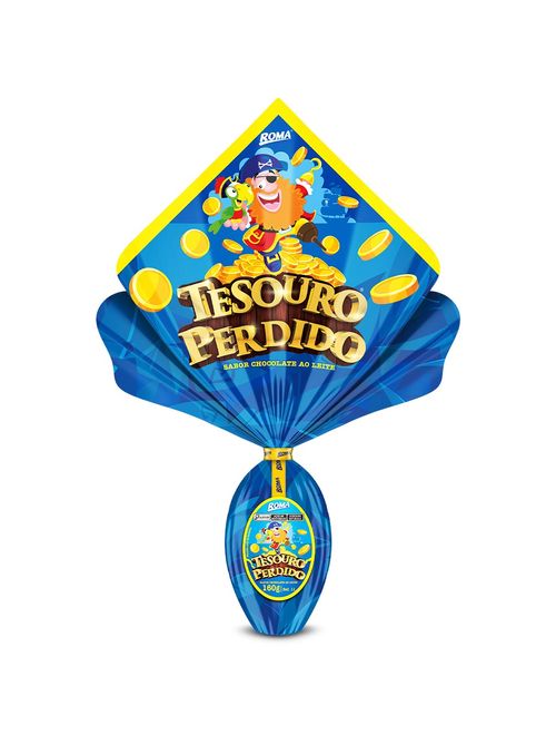Ovo de Páscoa Tesouro Perdido 160g - Roma