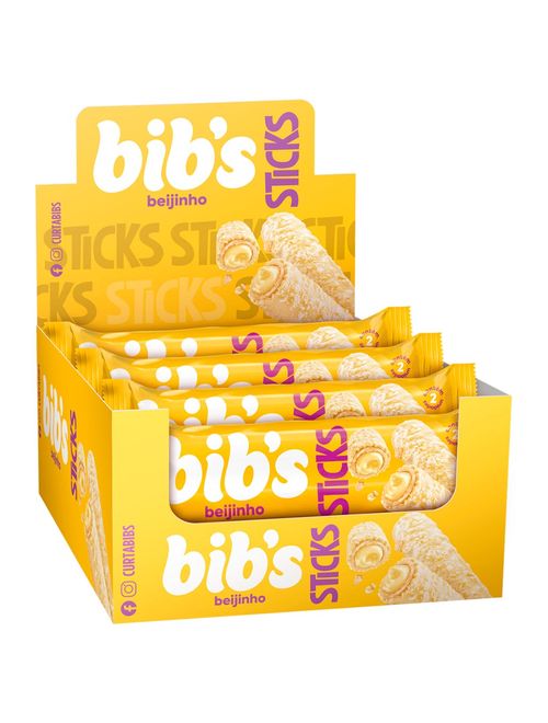 Chocolate Bibs Stick Beijinho c/16 - Neugebauer