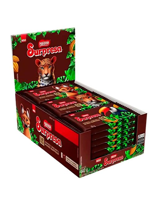 Tablete de Chocolate Ao Leite Surpresa 20g c/22 - Nestlé