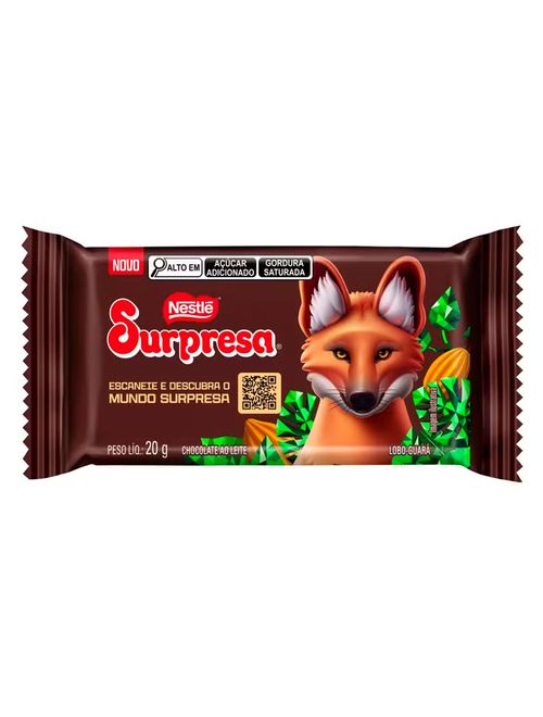 Tablete de Chocolate Ao Leite Surpresa 20g - Nestlé