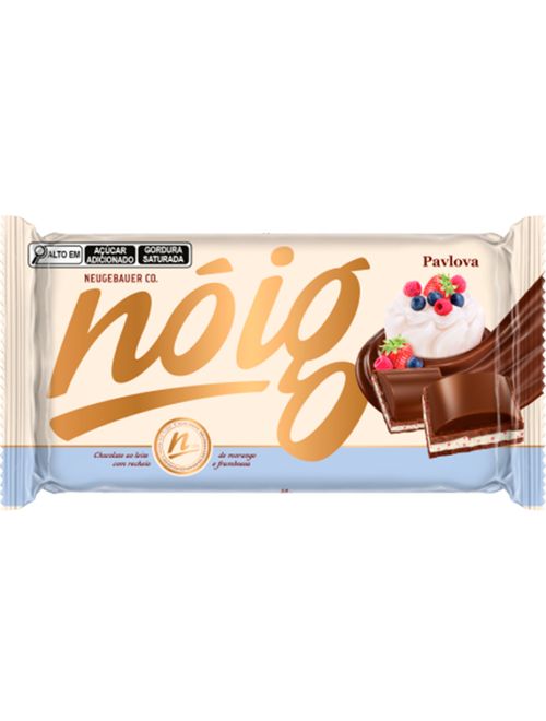Tablete de Chocolate Recheado Nóig Pavlova 130g - Neugebauer