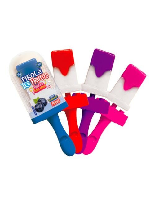 Pirulito Pirolé Ice Frutas Apito 15g c/24 - Audaz Foods