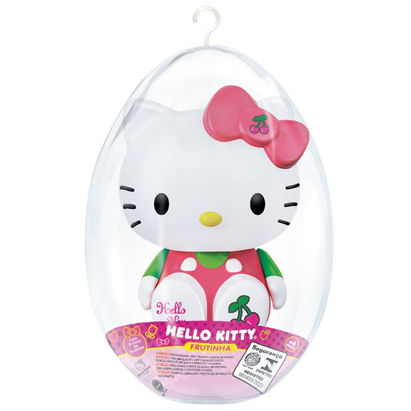 Ovo-Intermediario-com-Boneco-de-Vinil-Articulado-Hello-Kitty-Frutinha-Cereja---Lider