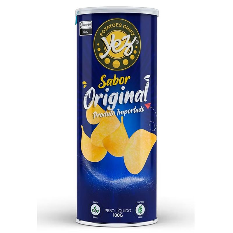 Batata-Chips-Original-100g---Yez