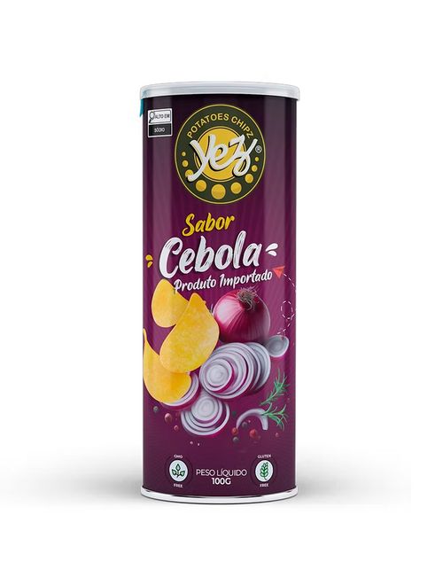 Batata Chips Cebola 100g - Yez