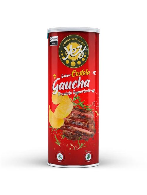 Batata Chips Costela Gaúcha 100g - Yez