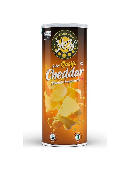 Batata Chips Cheddar 100g - Yez