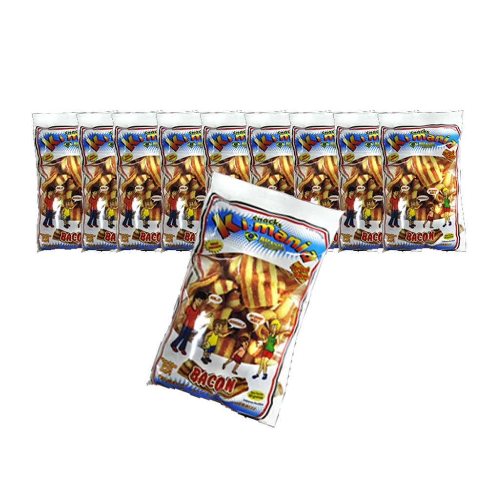 Salgadinho Sabor Bacon 80g c/10 - Ki Mania