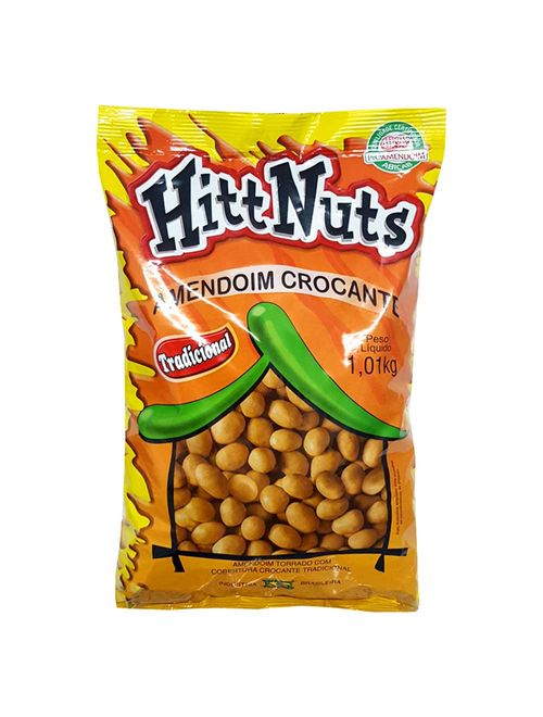 Amendoim Crocante Natural 1,01kg - Hittnuts