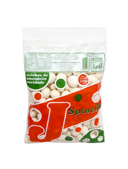 Ovinho de Amendoim 300g - Spinelli