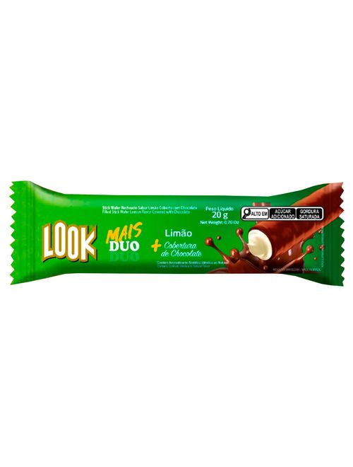 Chocolate Stick Wafer Recheado Mais Duo Limão c/16 - Itamaraty