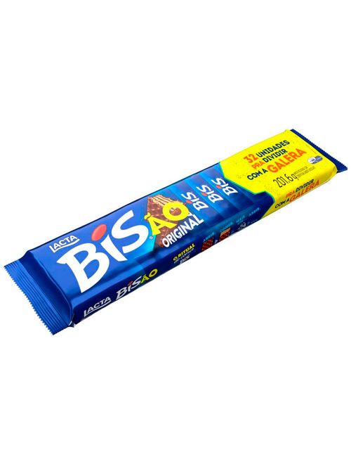 Chocolate Bis Ao Leite Bisão c/32 - Lacta