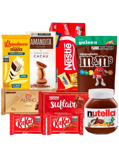 Kit Presente Super - Chocolates Sortidos