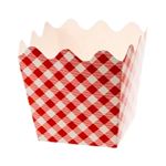 Cachepot-Papel-Xadrez-Vermelho-9x9x7cm-c-8---Silver