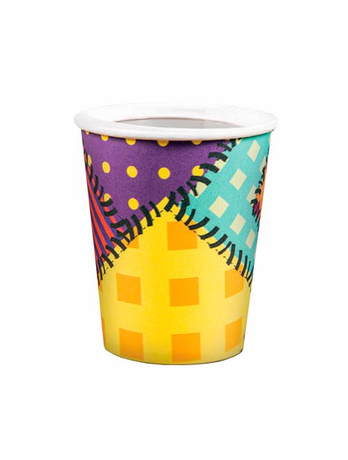 Festa Junina Copo Retalho 270ml c/10 - Silver