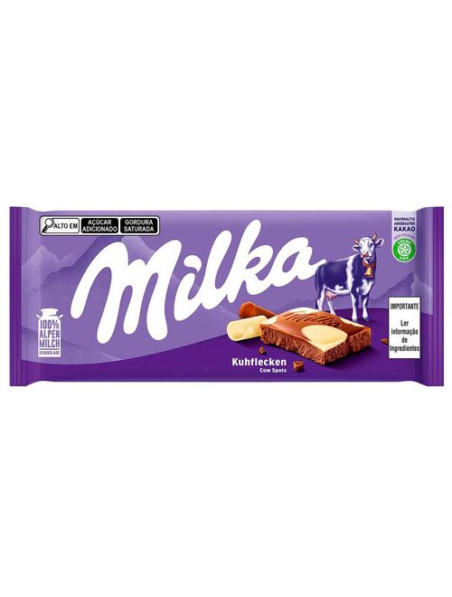 Tablete de Chocolate Cow Spots 90g - Milka