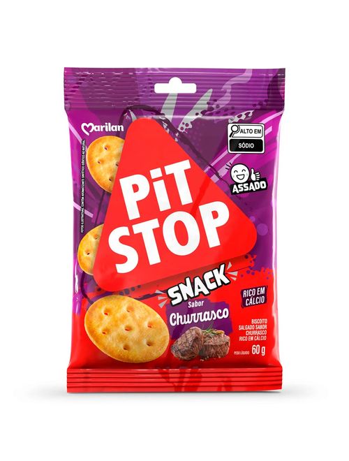 Snack Pit Stop Churrasco 60g - Marilan