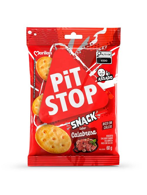 Snack Pit Stop Calabresa 60g - Marilan