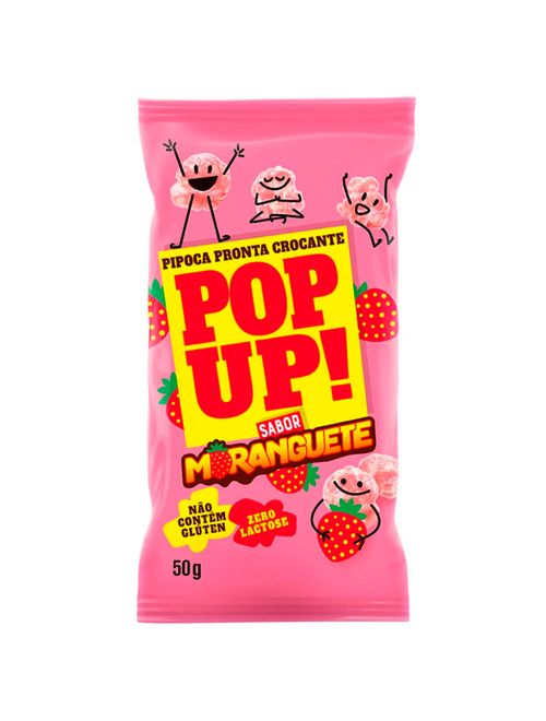 Pipoca Doce Crocante Moranguete Pop Up! 50g - Bel