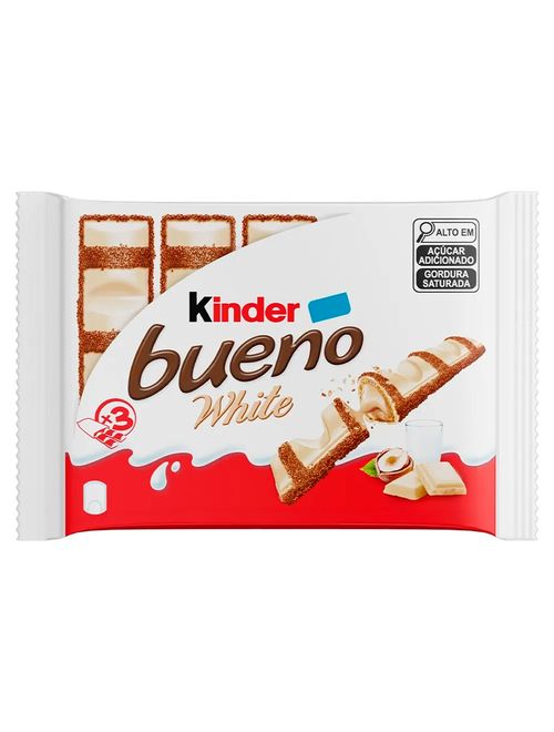 Chocolate Kinder Bueno White c/3 - Ferrero