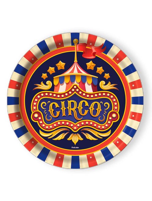 Circo Prato 18cm c/8 - Festcolor
