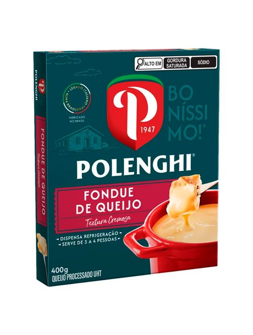 Fondue de Queijo Cremoso 400g - Polenghi