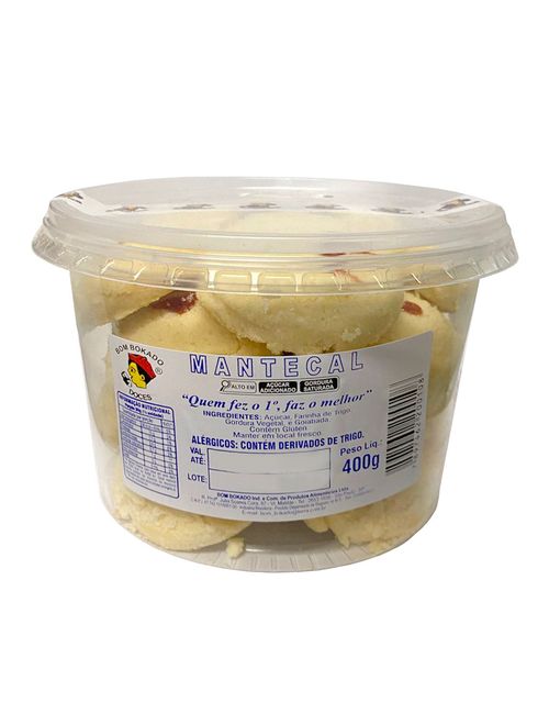 Biscoito Mantecal 400g - Bom Bokado