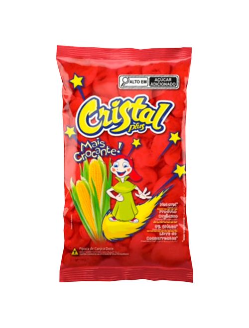 Pipoca Doce 300g - Cristal Plus