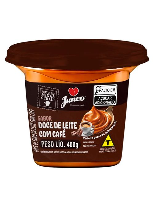 Doce sabor Doce de Leite com Café 400g - Junco