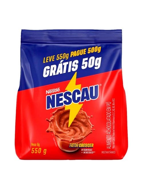 Achocolatado em Pó Nescau 550g - Nestlé
