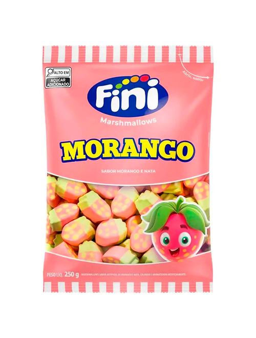 Marshmallow Morango 250g - Fini