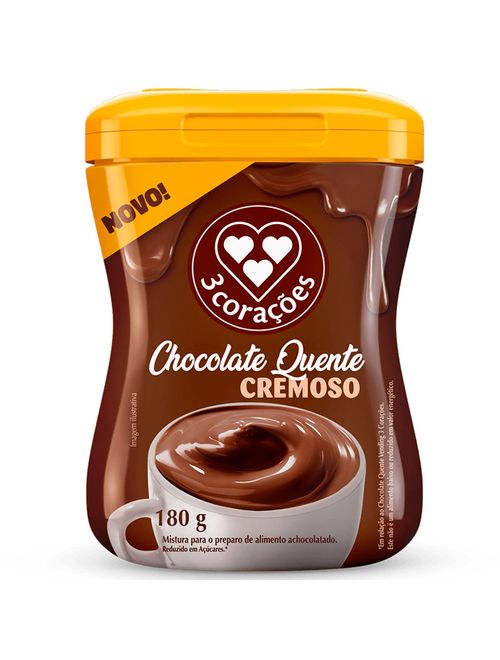 Chocolate Quente Cremoso 180g - Três Corações