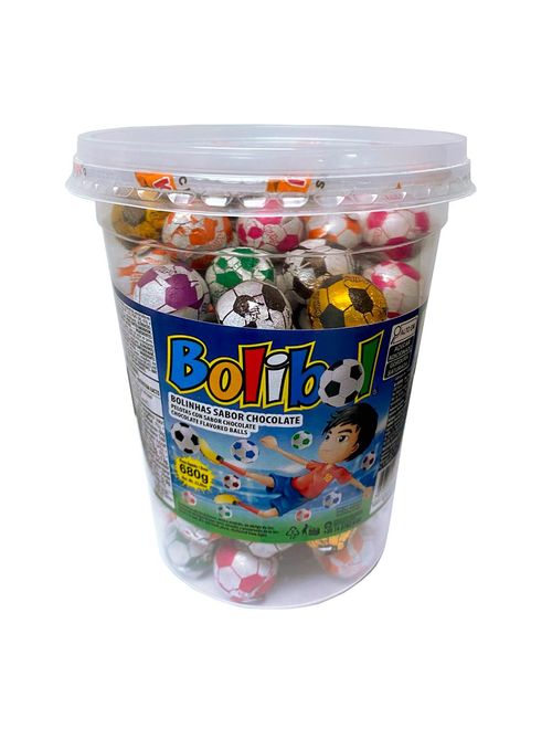 Bolinhas de Futebol Sabor Chocolate Bolibol 680g - Ki Kakau