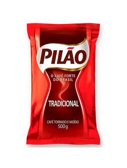 Café Torrado e Moído Tradicional 500g - Pilão