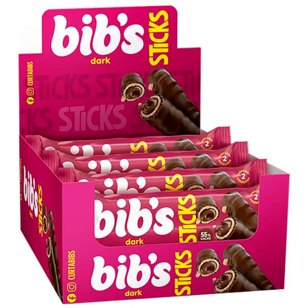 Chocolate Bibs Sticks Dark c/16 - Neugebauer