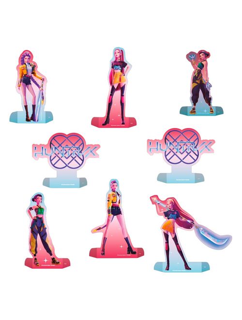 Guerreiras do K-Pop Decoração de Mesa c/8 - Festcolor