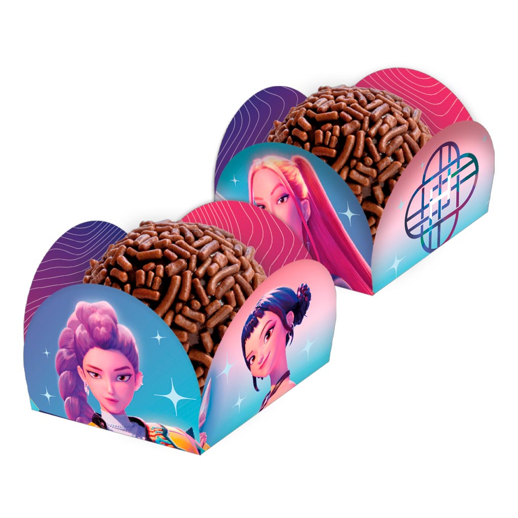 Guerreiras do K-Pop Porta Forminha c/40 - Festcolor