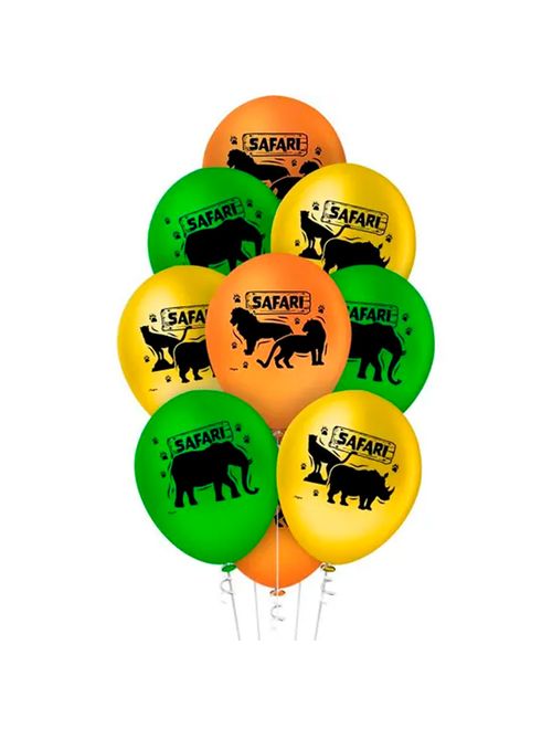 Festa Safari Balão Tamanho 9 c/25 - Regina