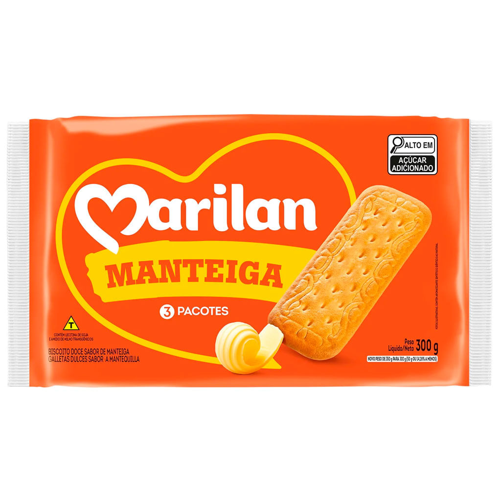 Biscoito Marilan Manteiga 300g