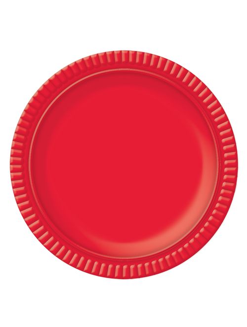 Prato Vermelho No4 25cm - Ultrafest