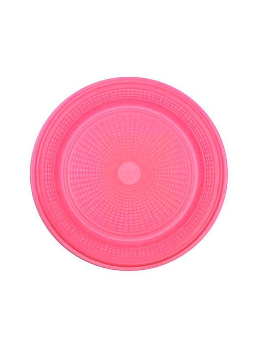 Prato Descartável para Bolo Rosa 15cm c/10 - Trik Trik