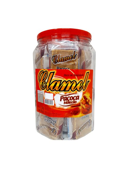 Doce de Amendoim Paçoca Molecão c/20 - Clamel