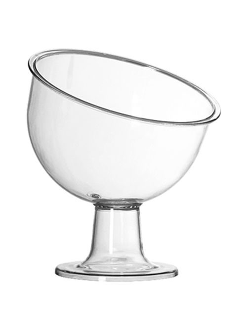 Taça Acrílico Cristal Inclinada Grande 2,7L - Três Triângulos