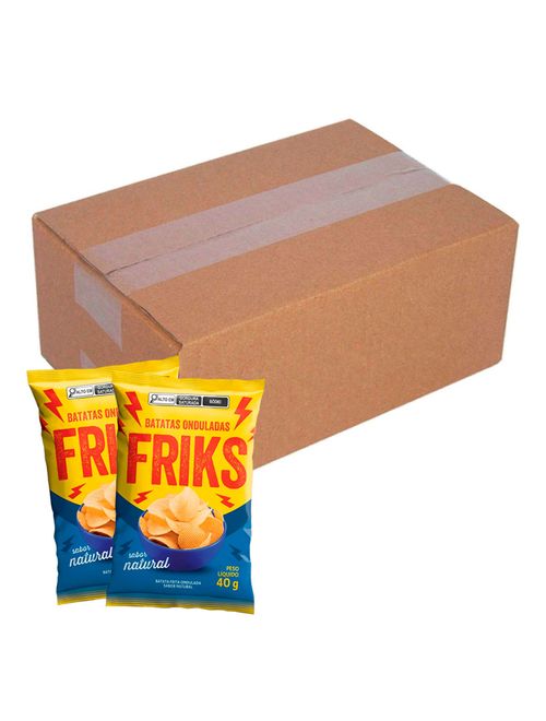 Caixa de Batata Ondulada Original 40g c/20 - Lobits