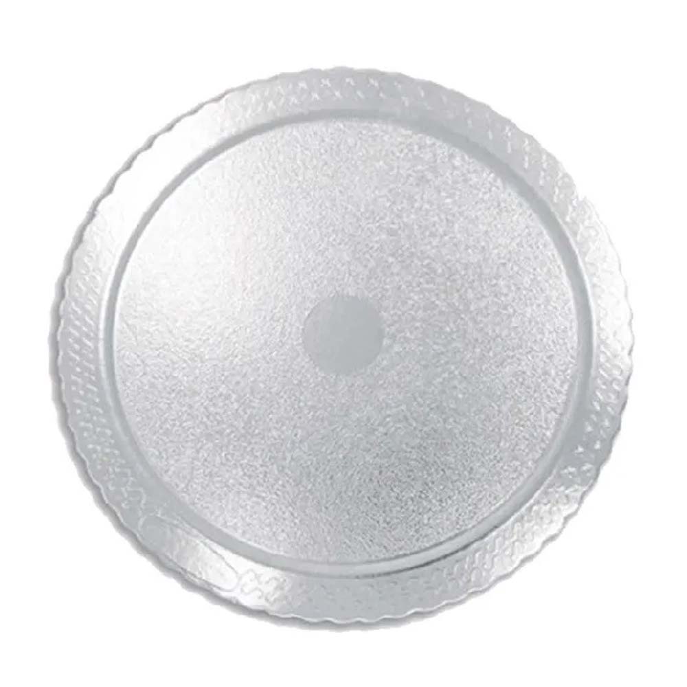 Encontraproduto.com.br - Cakeboard Redondo Prata 32cm ULTRAFEST