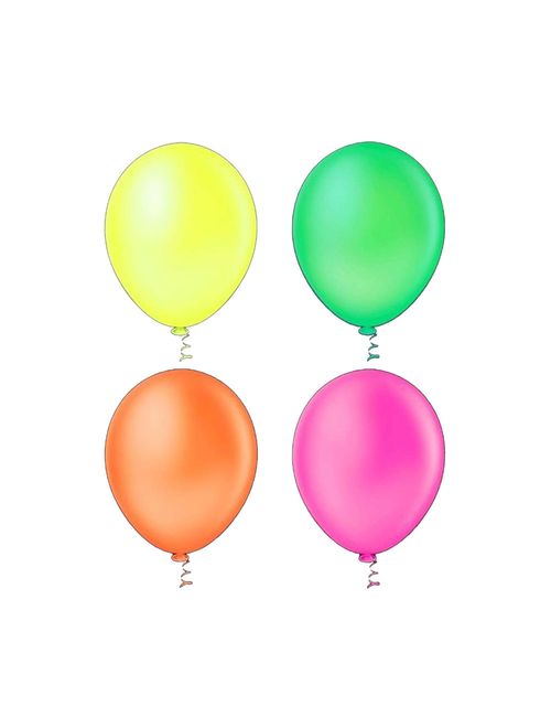 Balão Redondo Neon Sortido Tamanho 5 c/50 - Pic Pic
