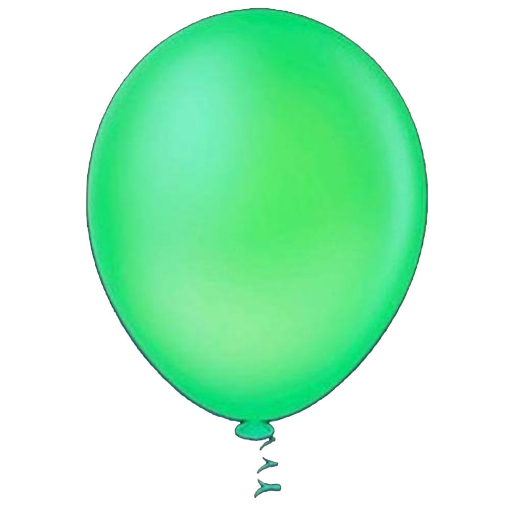 Encontraproduto.com.br - Balao Liso 9 Red Neon Verde C-25 Picpic